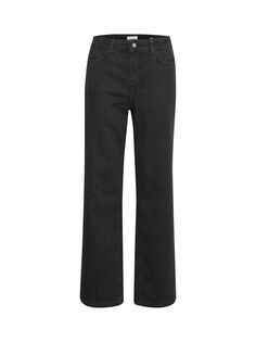 Расклешенные джинсы Holly со стандартной талией Saint Tropez, черный