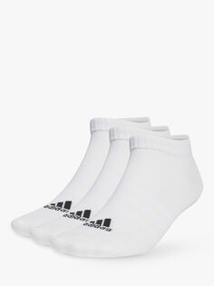 Тонкие и легкие носки с глубоким вырезом adidas, белый черный