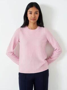 Джемпер из смесовой шерсти Harmony Crew Clothing, пастельно-розовый