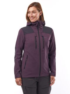 Женская водоотталкивающая куртка Fjell Rohan, сумерки фиолетовый/черный