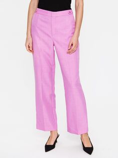 Прямые брюки Nava Saint Tropez, фиолетовый меланж