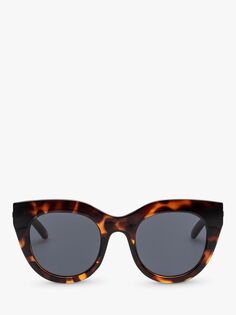 Женские солнцезащитные очки кошачий глаз Air Heart Le Specs, черепаха