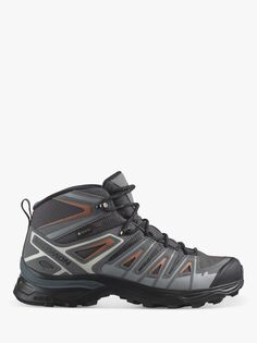 Женские водонепроницаемые походные ботинки Gore-Tex X Ultra Pioneer Mid Salomon, серый