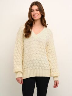 Джемпер-пуловер Tinka KAFFE, античный белый