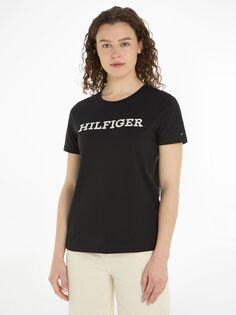 Футболка Монотипия Tommy Hilfiger, черный