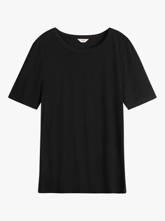 Облегающая футболка Lara HUSH, черный