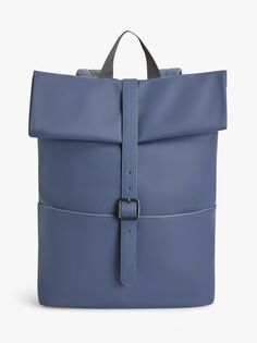 Водонепроницаемый рюкзак Vancouver для ноутбука с диагональю 15 дюймов и складной крышкой John Lewis, темно-синий