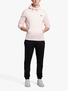 Пуловер с капюшоном Lyle &amp; Scott, светло-розовый