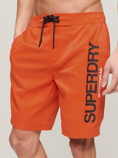 Спортивные шорты для досок Superdry, оранжевый