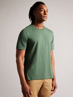 Хлопковая футболка Тайвинн Ted Baker, средне-зеленый