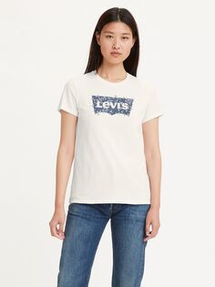 Идеальная футболка Levi&apos;s, мара цветочная цапля Levis