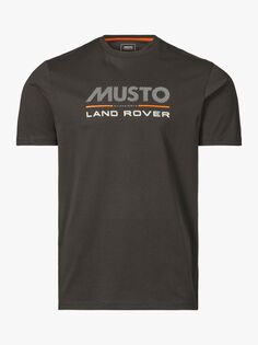 футболка с коротким рукавом из коллаборации с Land Rover Musto, черный