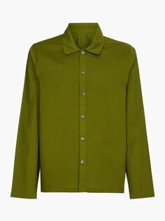 Пижамная рубашка Calvin Klein, вертолет зеленый