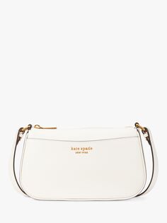 Кожаная сумка через плечо Bleeker kate spade new york, крем