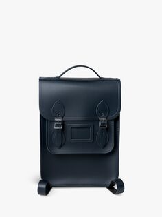 Кожаный рюкзак Cambridge Satchel Portrait The Cambridge Satchel Company, темно-синий