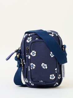Маленькая сумка через плечо Brakeburn, полька цветочный темно-синий