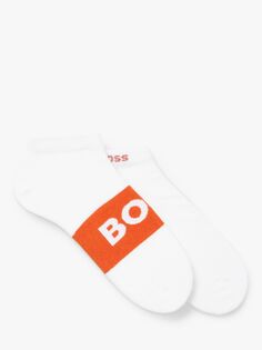 Носки для тренеров с логотипом BOSS HUGO BOSS, естественный