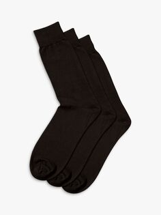 Носки с высоким содержанием хлопка Charles Tyrwhitt, черный