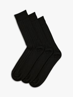 Шерстяные носки Charles Tyrwhitt, черный