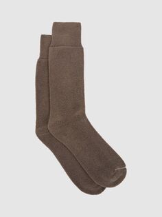 Махровые носки Alers из хлопковой смеси Reiss, серо-коричневый