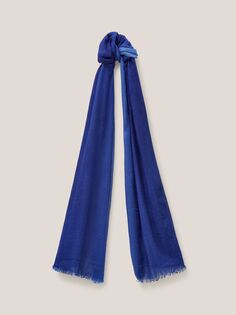 Простой свободный шарф Penny White Stuff, темно-синий