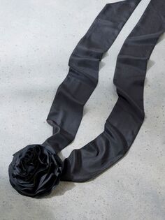 Узкий шарф-корсаж Mint Velvet, черный