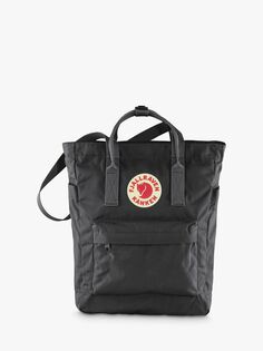 Рюкзак-тоут Kånken Fjällräven, черный Fjallraven