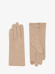 Перчатки Wilma из смесовой шерсти Unmade Copenhagen, бежевый