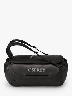 Переработанная дорожная сумка Transporter 40 Osprey, черный