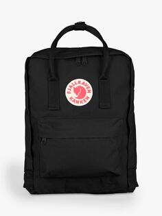 Классический рюкзак Kånken Fjällräven, черный Fjallraven