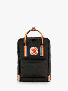 Рюкзак Kånken Rainbow Fjällräven, черный Fjallraven