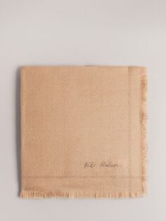 Легкий тканый шарф Sallys Ted Baker, коричневый средний