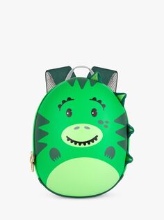 Рюкзак Tiny Trekker с динозавром boppi, зеленый