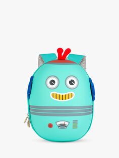 Рюкзак Tiny Trekker Robot boppi, синий