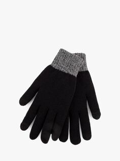 Термальные эластичные трикотажные перчатки Smarttouch totes, черный