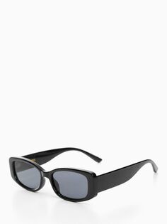Женские прямоугольные солнцезащитные очки Didi Mango, черный