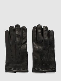 Кожаные перчатки Кардроны Rodd &amp; Gunn, нерон