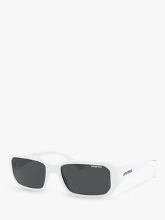 AN4265 Мужские прямоугольные солнцезащитные очки Arnette, белый черный