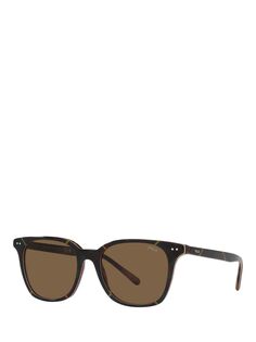 Мужские солнцезащитные очки Polo PH4187 Ralph Lauren, блестящее платье гордон/коричневый