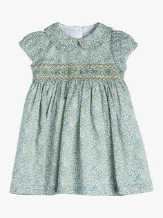 Платье Baby Katie &amp; Millie со сборками Trotters, зеленый