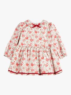 Хлопковое платье с цветочным принтом Baby Felicite Trotters