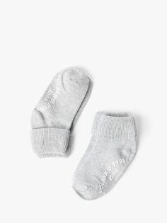 Детские противоскользящие носки Polarn O. Pyret, серый