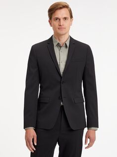 Гарбардиновый пиджак Calvin Klein, ск черный