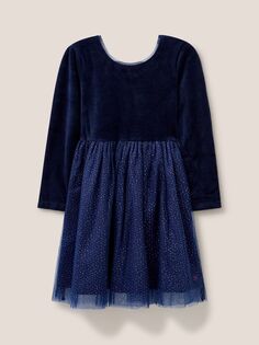 Детское платье Arabella 2 в 1 White Stuff, темно-синий