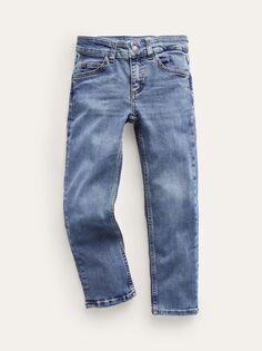 Детские джинсы приталенного кроя Adventure-Flex Mini Boden, средний винтаж