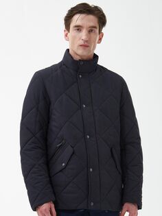 Зимняя стеганая куртка Челси Barbour, темно-синий