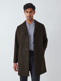 Пальто из смесовой шерсти Epsom Kin, глубокие глубины
