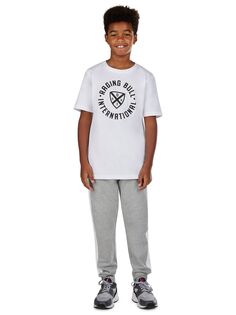 Детская хлопковая футболка RB International Raging Bull, белый