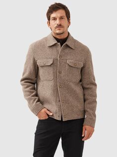 Куртка Brooklyn Premium из 100% шерсти Trucker Rodd &amp; Gunn, палевый