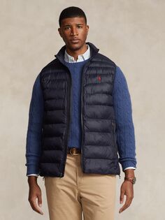 Складной жилет Polo Big &amp; Tall Terra Ralph Lauren, коллекция navy